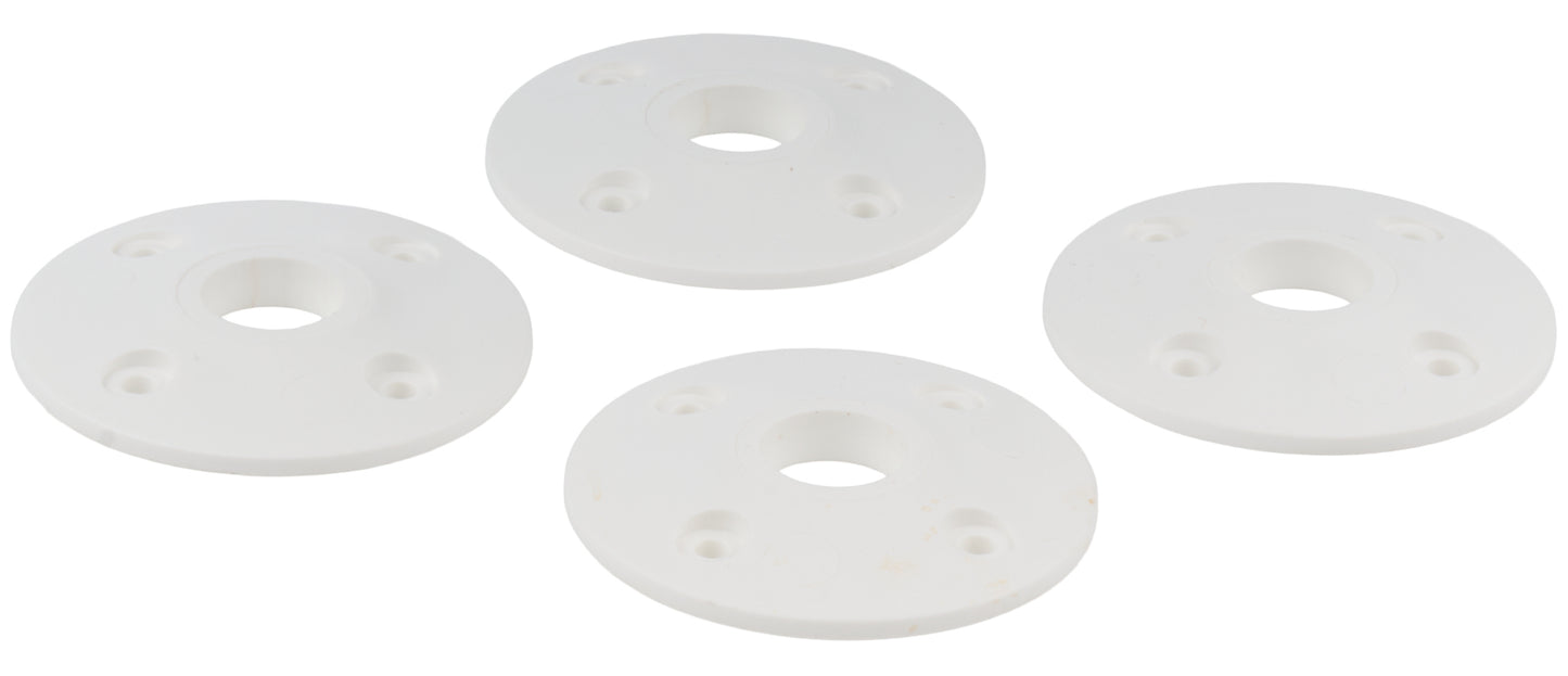 Scuff Plate Plastic White 4pk