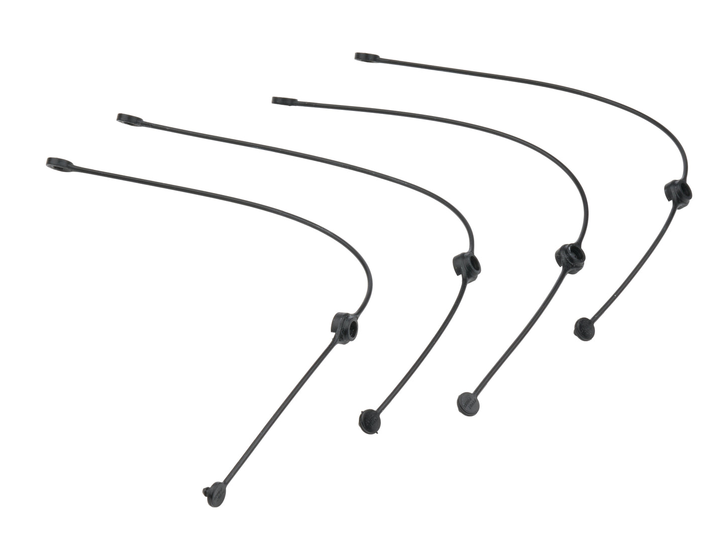 Nylon Lanyards 4pk
