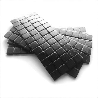 Wheel Weights - Steel - Tape Stick On - Black