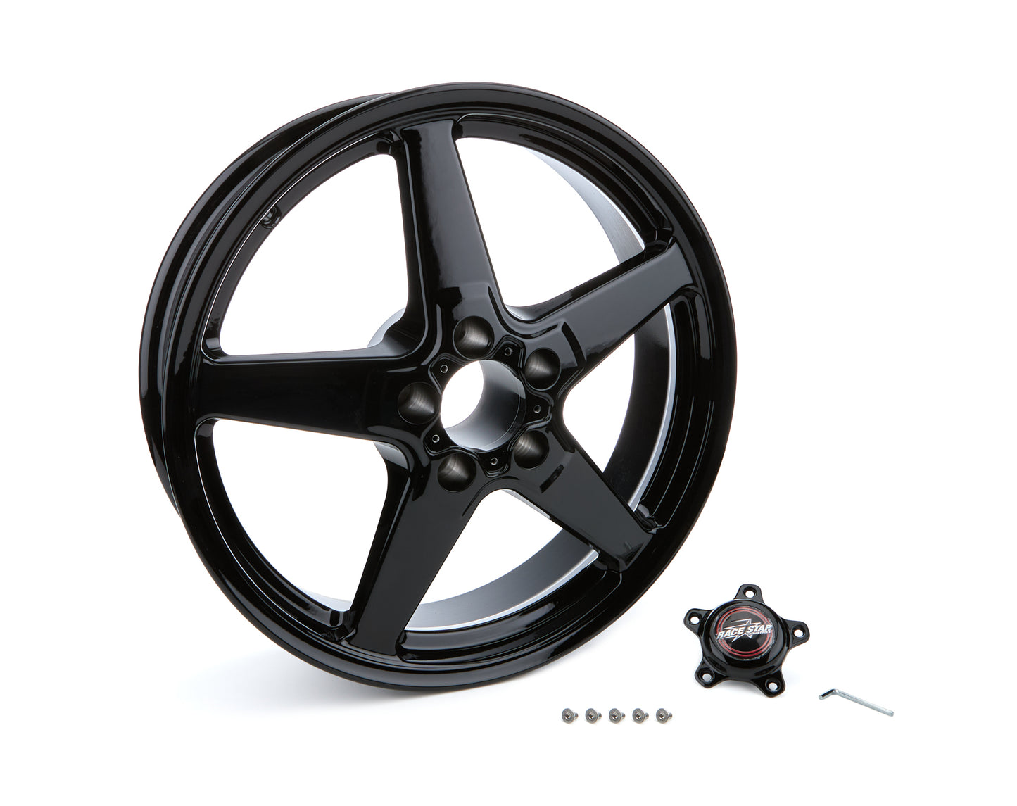 92 Drag Star Bracket Rac er Gloss Black 18x5