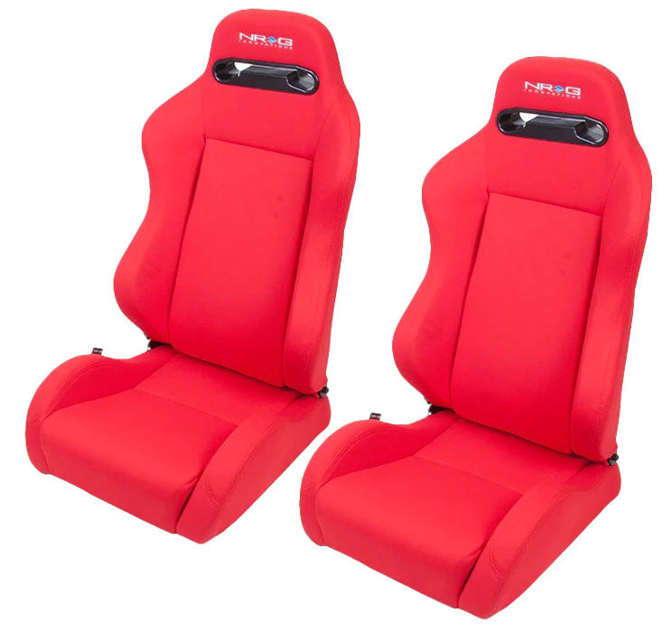 Seat Type-R Reclinable Red Cloth w/Red Stich