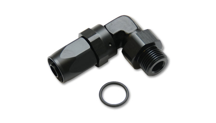 Male -10AN x 7/8-14 90 Degree Hose End Fitting