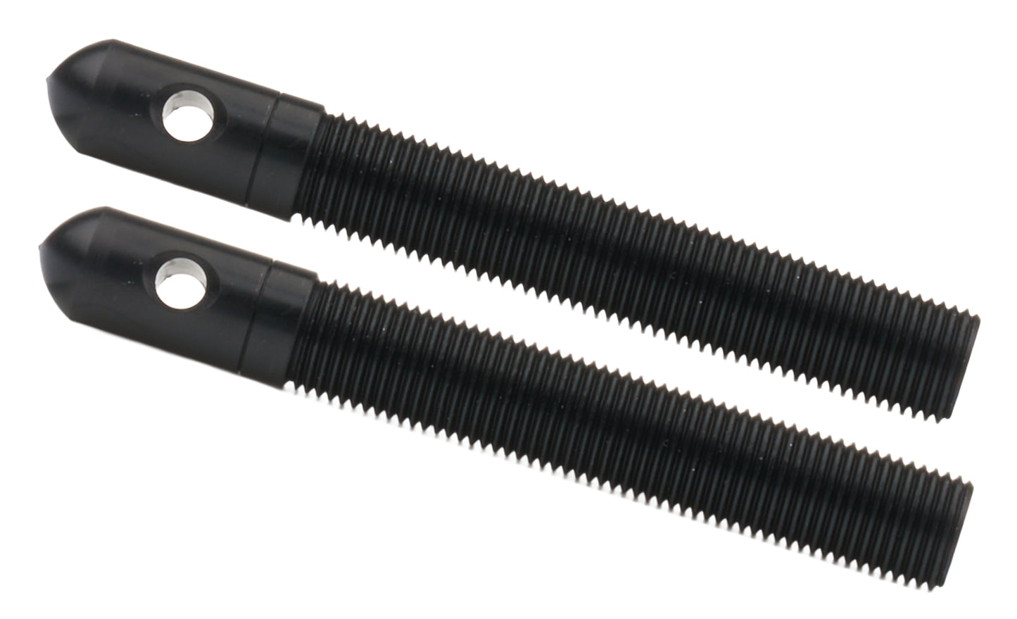 Alum Hood Pins 1/2in w/ 3/16in Hole 2pk Black