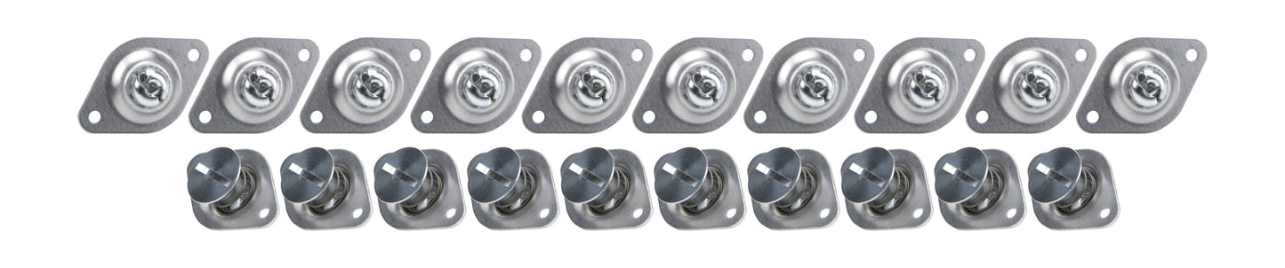Flush Hd S/E Fasteners 7/16 .500in 10pk Alum