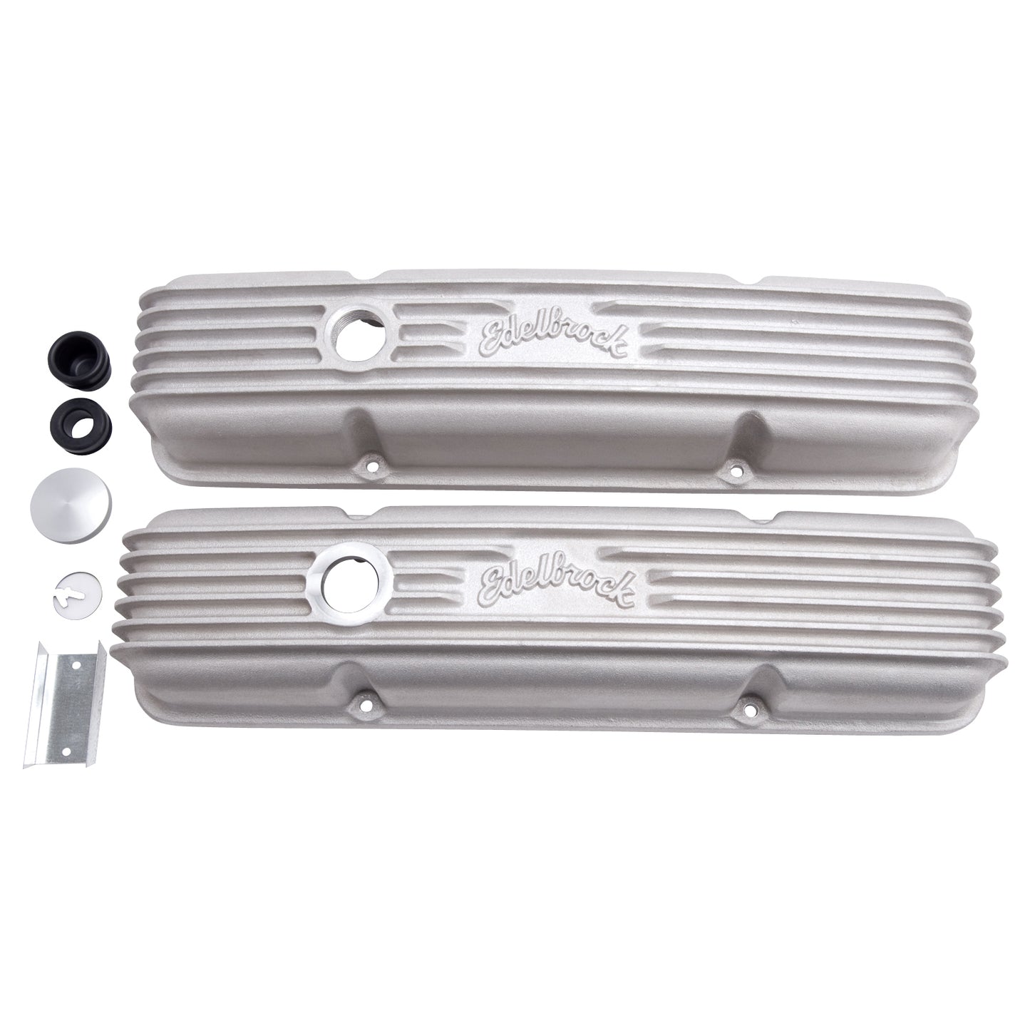 Valve Cover Kit Classic Finned SBC 59-86