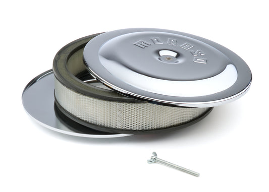 14in Chrome Air Cleaner 3in Filter