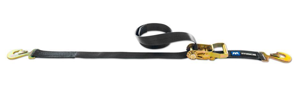 2in x 8ft Tie Down Strap Flat Snap Hook