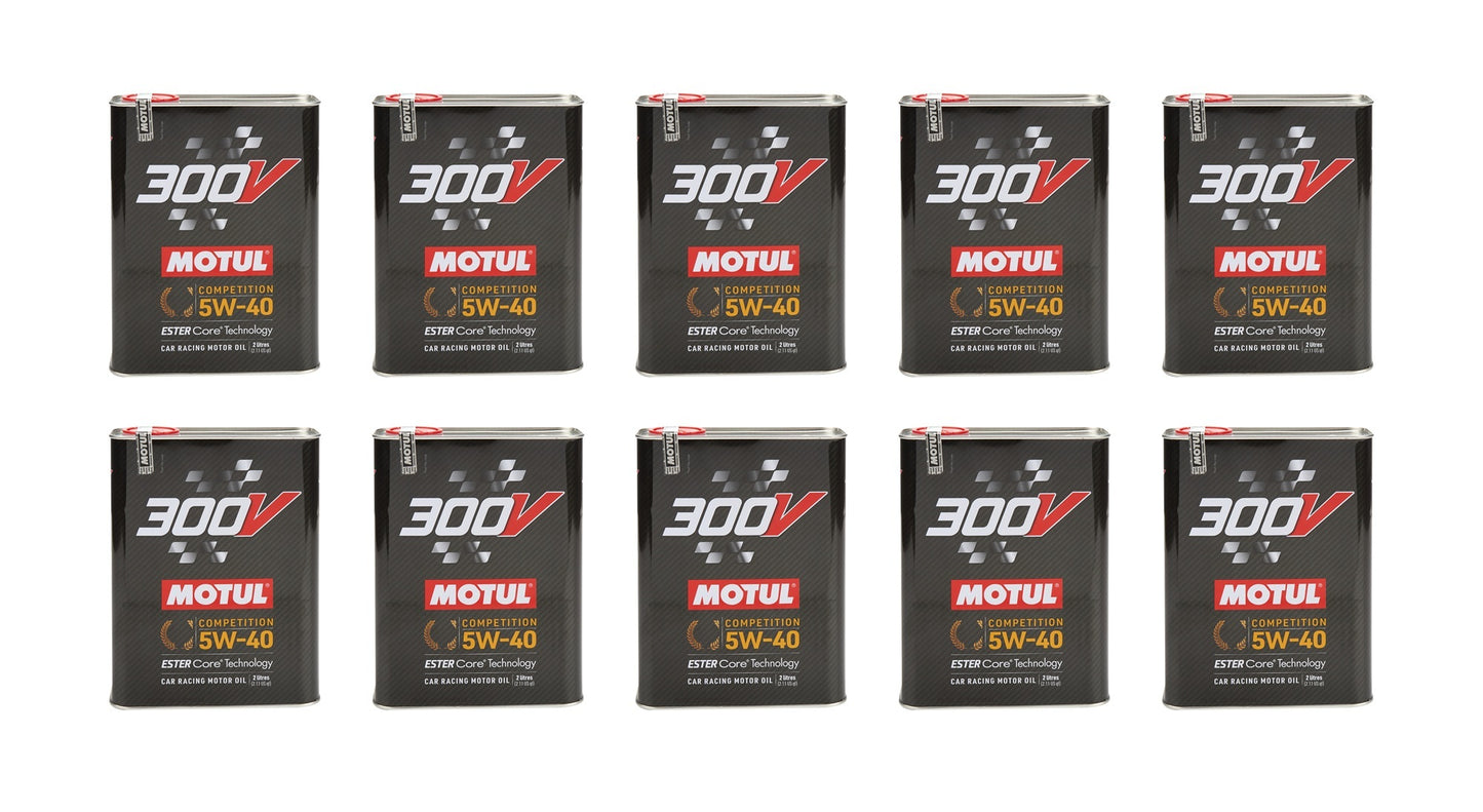 300V 5w40 Racing Oil Cas 10x2 Liters