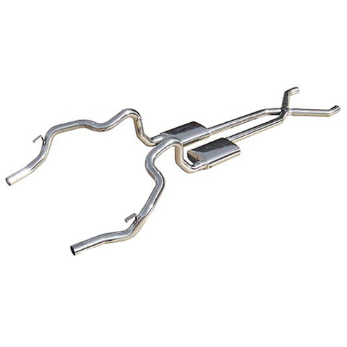 70-74 Camaro 2.5in Exhaust System w/X-Pipe