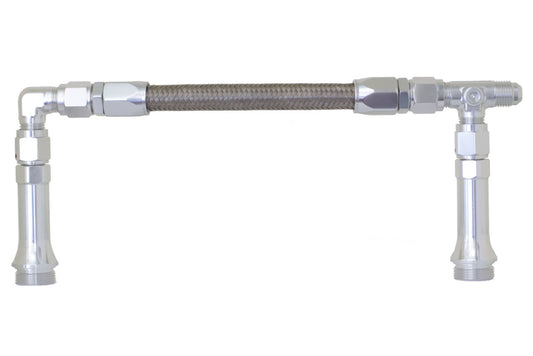 6AN Dual Feed Carb Kit Clear