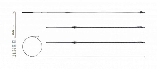 Brake Cable Set w/Hardwa re 68-69 Camaro