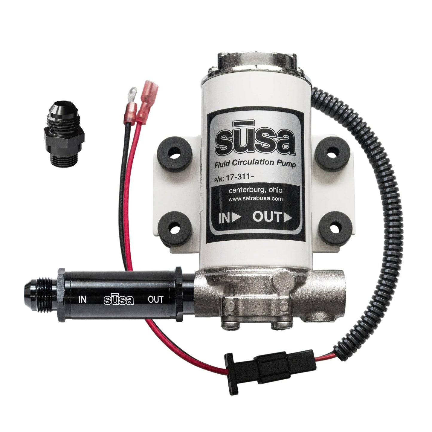 Mini Circulation Pump - Gear Oil - 12-Volt  6AN