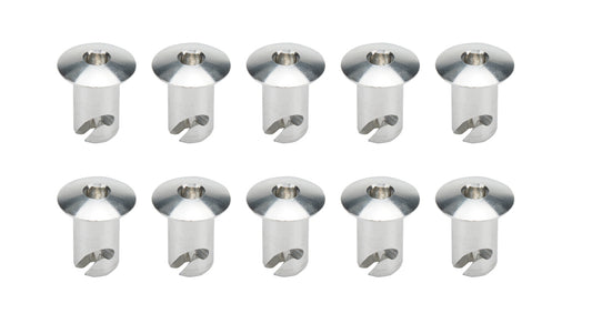 Allen Head Quick Turn Fastener .500 Plain Alum