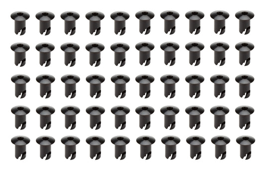 Allen Head Quick Turn Fastener .500 Black Alum