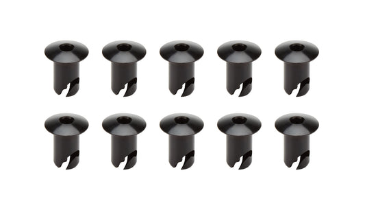 Allen Head Quick Turn Fastener .500 Black Alum