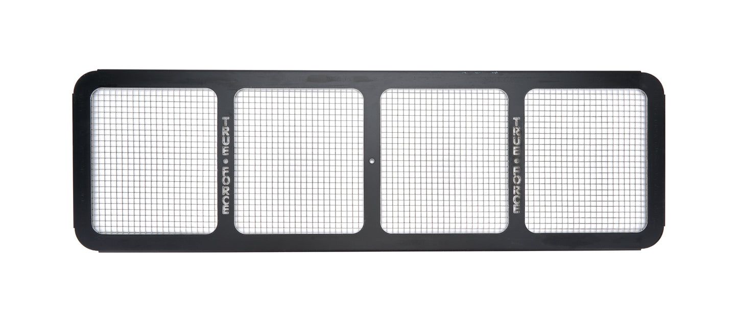 Nose Screen Lower Black Aluminum